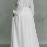 Elizabeth | Button-Front Maxi Dress