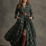 Piper | Belted Midi Dress