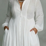 Elizabeth | Button-Front Maxi Dress