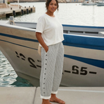 Elena | Striped Summer Pants