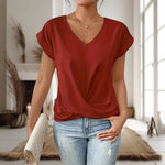 Zaira | Casual Sweetheart Neck T-Shirt