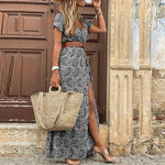 Esme | Airy Boho Maxi with Belt