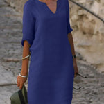 Kara | V-Neck Day Dress