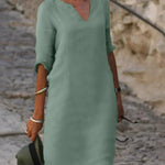Jakayla | Elegant Dress with V-Neck