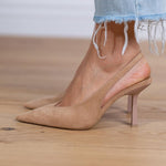 Marlena™ | Nude Low Heels