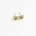 Gorgeous Half Sun Stud Earrings