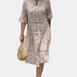 Yanira | Floral Midi Dress