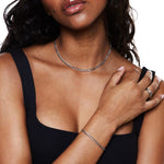 Elegant Figaro Gold Chain Choker