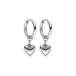 Elegant Heart Glow Earrings