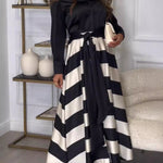 Yvonne | Striped Maxi Dress