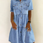 Sophia | Casual Elegant Denim Dress