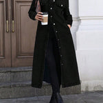 Maya | Stylish Long Denim Jacket