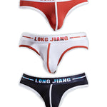 3 Pack Men's Seamless Ice Silk Comfy Underwear