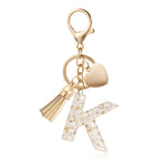 Golden Initial - Bag Charm