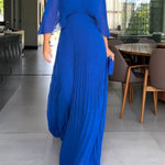 Rhoslyn | Floating Ribbed Maxi Dress