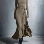 Naiara ❘ Maxi dress with side knot