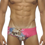 Men's Summer Printed Swim Briefs