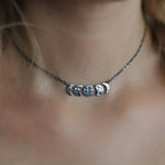 Heirloom Moon Pendant Necklace