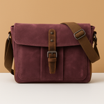 Vintage waterproof canvas messenger bag for men | Nathan