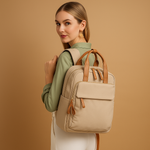 Water-repellent laptop backpack for women | Yara