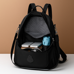 Water-resistant charging backpack | Ethan