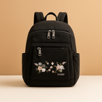 Floral embroidered travel backpack | Daisy