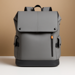 Waterproof leather laptop backpack for men | Maxwell