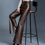 The Milena Leather Pant