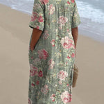 Juniper | Heritage Floral Day Dress