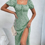 COLETTE™ – Casual Summer Square Neck A-Line Dress