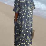 Audrey | Floral Comfort Maxi Dress