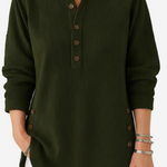 Margaret – Long Sleeve Solid Knit Sweater
