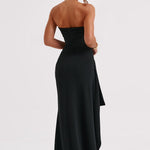 Sasha | Strapless Luxe Maxi Dress